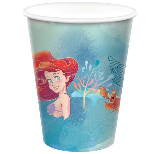 The Little Mermaid Paper Cups - Click Image to Close